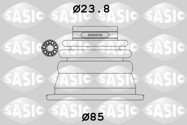 Sasic 4003419 - Пыльник, приводной вал autosila-amz.com
