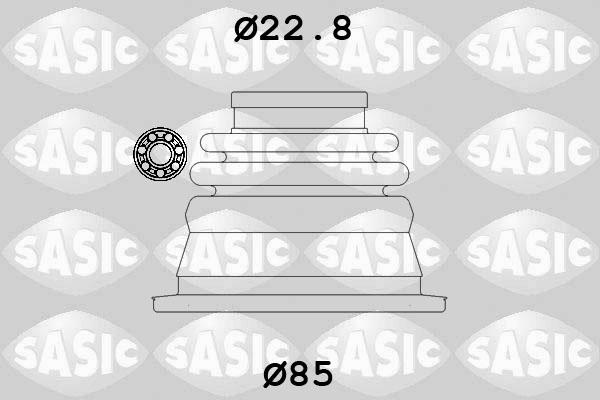 Sasic 4003427 - Пыльник, приводной вал autosila-amz.com