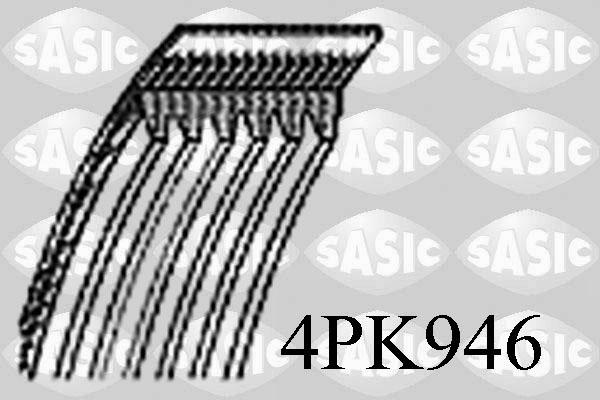 Sasic 4PK946 - Поликлиновой ремень autosila-amz.com
