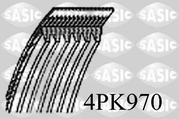 Sasic 4PK970 - Поликлиновой ремень autosila-amz.com