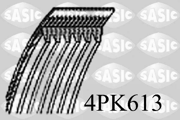 Sasic 4PK613 - Поликлиновой ремень autosila-amz.com