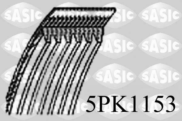 Sasic 5PK1153 - Поликлиновой ремень autosila-amz.com