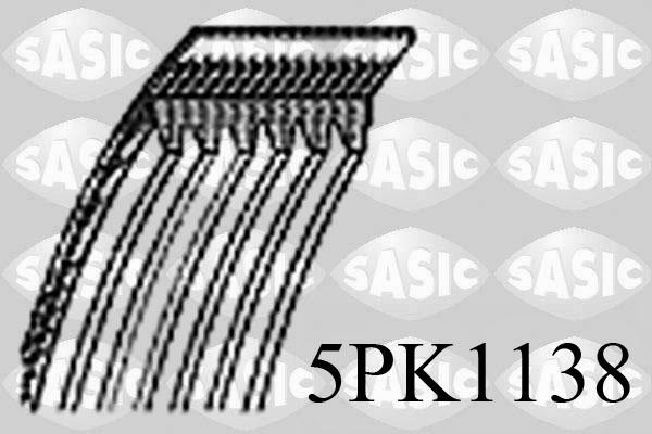 Sasic 5PK1138 - Поликлиновой ремень autosila-amz.com