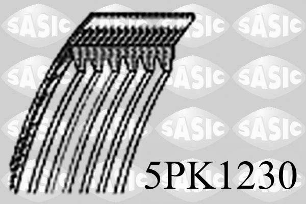 Sasic 5PK1230 - Ремень ручейковый autosila-amz.com