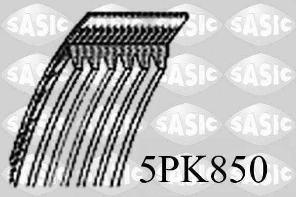 Sasic 5PK850 - Поликлиновой ремень autosila-amz.com
