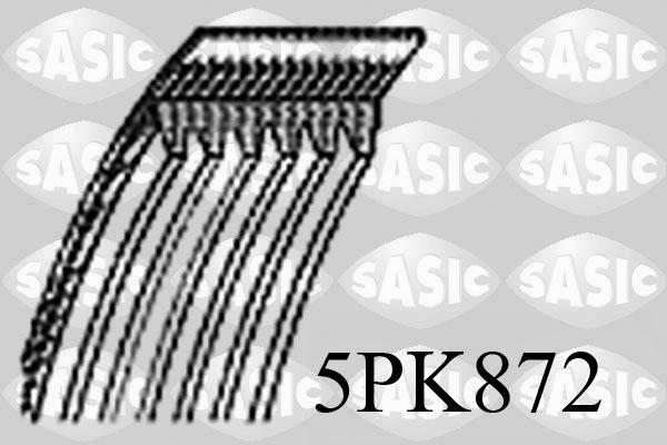 Sasic 5PK872 - Поликлиновой ремень autosila-amz.com