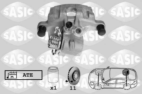 Sasic 6504019 - Тормозной суппорт autosila-amz.com