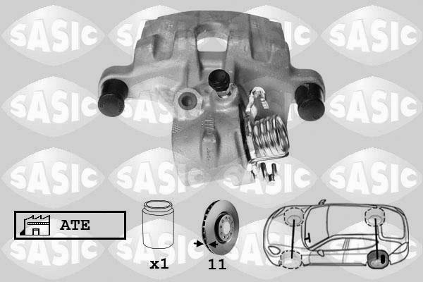 Sasic 6504018 - Тормозной суппорт autosila-amz.com