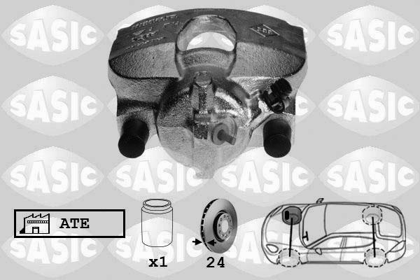 Sasic 6504013 - Тормозной суппорт autosila-amz.com