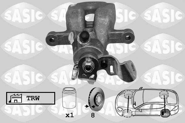 Sasic 6504036 - Тормозной суппорт autosila-amz.com