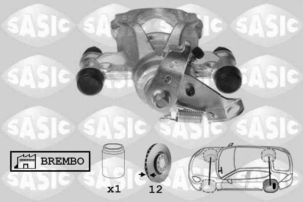 Sasic 6504038 - Тормозной суппорт autosila-amz.com