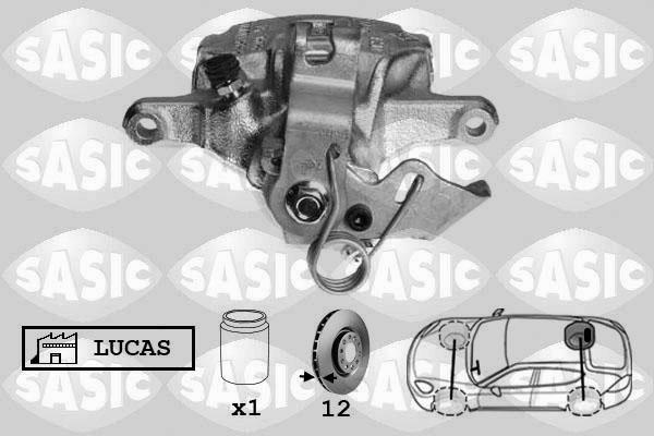 Sasic 6504033 - Тормозной суппорт autosila-amz.com