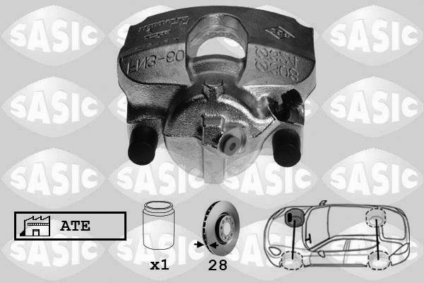 Sasic 6504021 - Тормозной суппорт autosila-amz.com