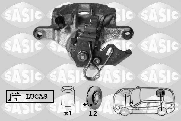 Sasic 6504023 - Тормозной суппорт autosila-amz.com