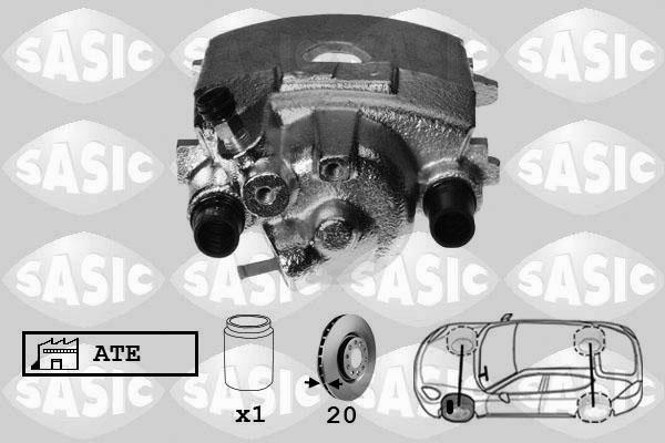 Sasic 6506090 - Тормозной суппорт autosila-amz.com