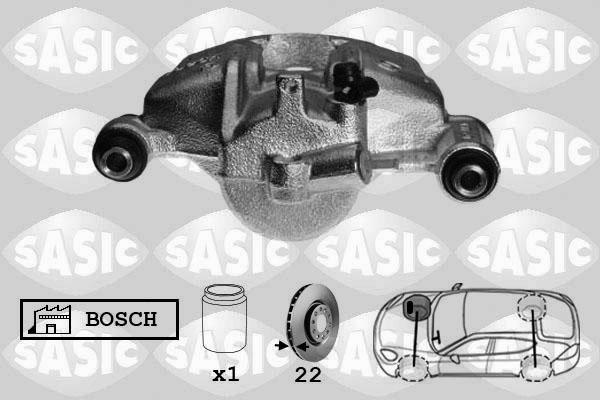 Sasic 6506043 - Тормозной суппорт autosila-amz.com