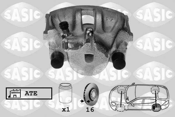 Sasic 6506052 - Тормозной суппорт autosila-amz.com