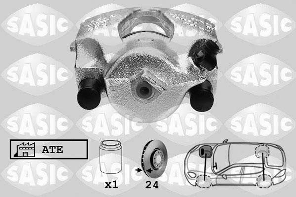 Sasic 6506061 - Тормозной суппорт autosila-amz.com