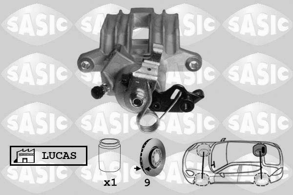Sasic 6506009 - Тормозной суппорт autosila-amz.com