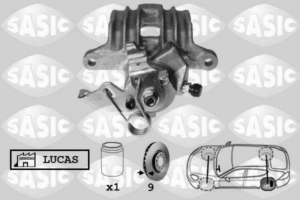 Sasic 6506010 - Тормозной суппорт autosila-amz.com