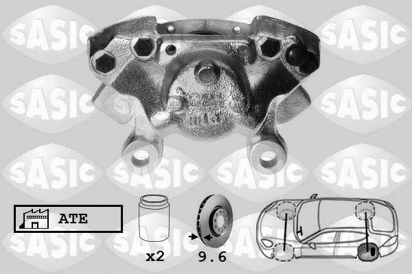 Sasic 6506080 - Тормозной суппорт autosila-amz.com