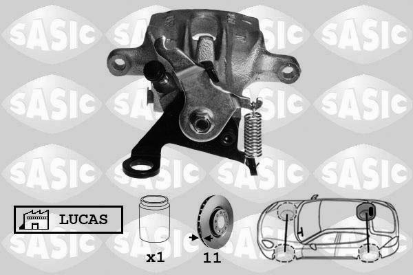 Sasic 6506029 - Тормозной суппорт autosila-amz.com