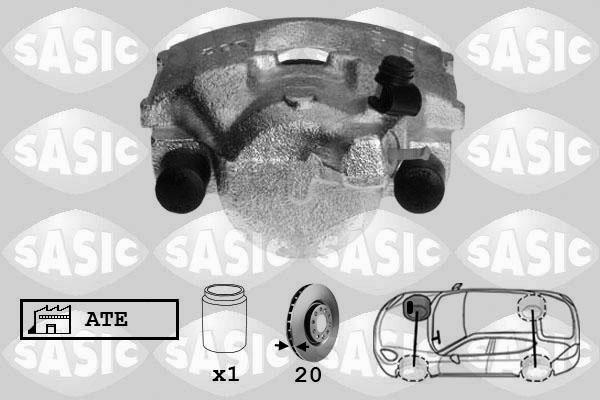 Sasic 6506025 - Тормозной суппорт autosila-amz.com