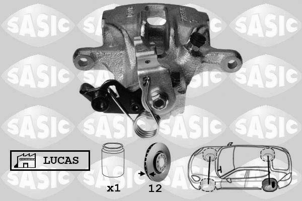Sasic 6506074 - Тормозной суппорт autosila-amz.com