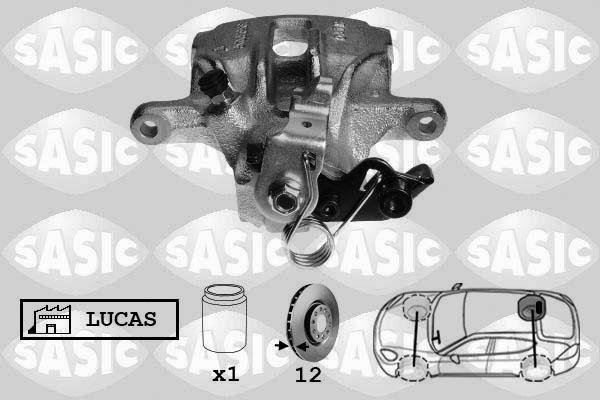 Sasic 6506075 - Тормозной суппорт autosila-amz.com