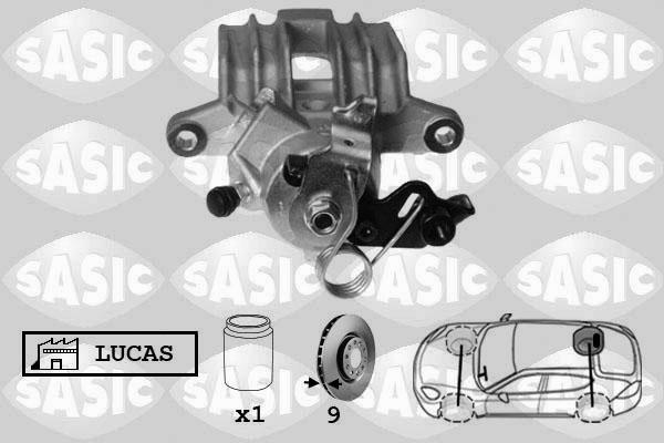 Sasic 6506073 - Тормозной суппорт autosila-amz.com