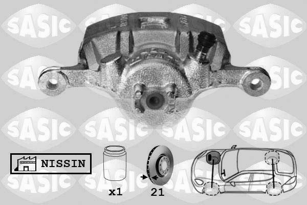 Sasic 6506199 - Тормозной суппорт autosila-amz.com