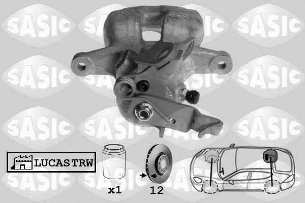 Sasic 6506193 - Тормозной суппорт autosila-amz.com
