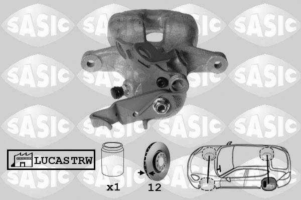 Sasic 6506192 - Тормозной суппорт autosila-amz.com