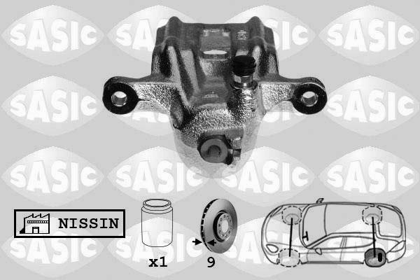 Sasic 6506142 - Тормозной суппорт autosila-amz.com