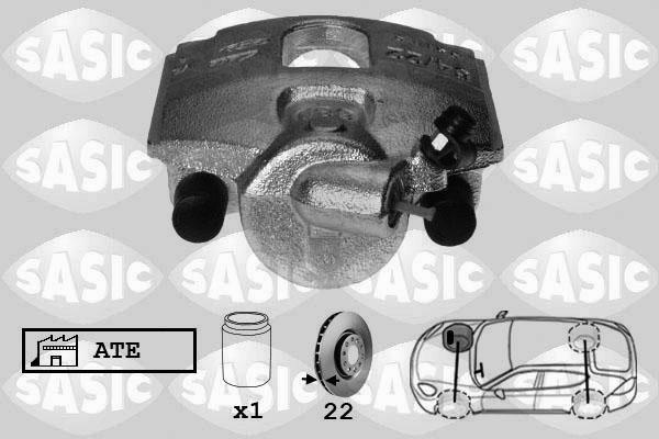 Sasic 6506109 - Тормозной суппорт autosila-amz.com