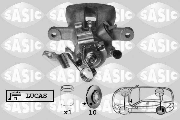 Sasic 6506112 - Тормозной суппорт autosila-amz.com