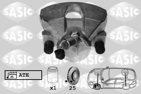 Sasic 6506188 - Тормозной суппорт autosila-amz.com