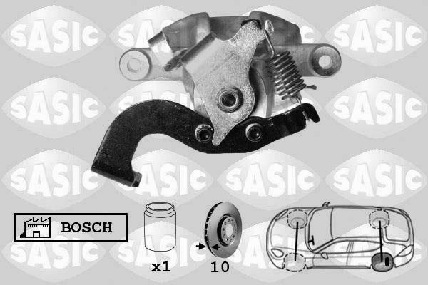 Sasic 6506182 - Тормозной суппорт autosila-amz.com