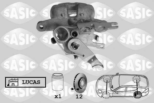 Sasic 6506132 - Тормозной суппорт autosila-amz.com