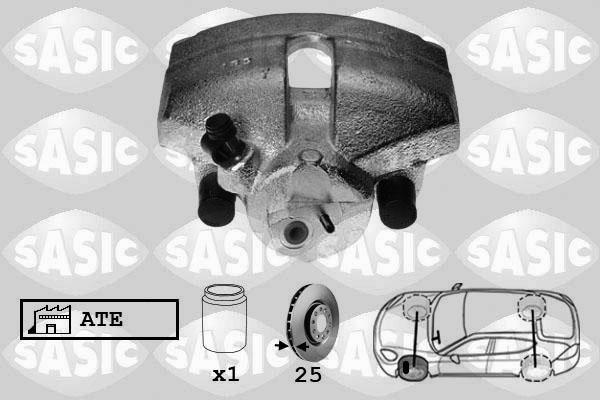 Sasic 6506120 - Тормозной суппорт autosila-amz.com