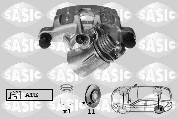 Sasic 6506128 - Тормозной суппорт autosila-amz.com