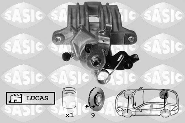 Sasic 6506123 - Тормозной суппорт autosila-amz.com