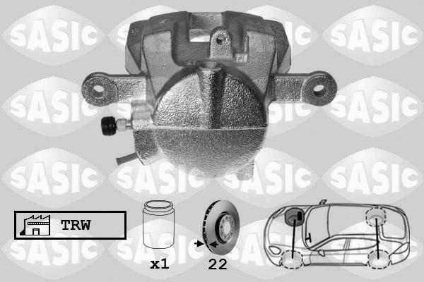 Sasic 6506179 - Тормозной суппорт autosila-amz.com