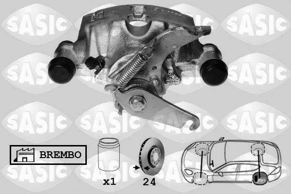 Sasic 6506174 - Тормозной суппорт autosila-amz.com