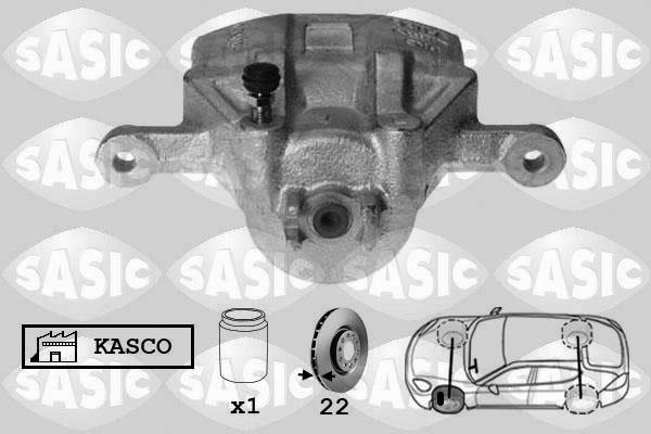 Sasic 6506202 - Тормозной суппорт autosila-amz.com
