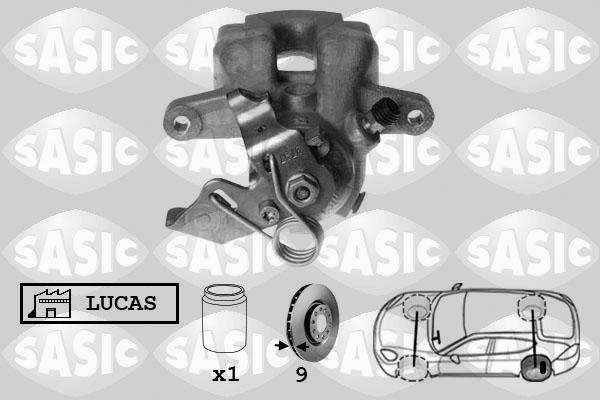 Sasic 6500012 - Тормозной суппорт autosila-amz.com