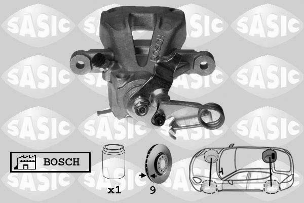 Sasic 6500037 - Тормозной суппорт autosila-amz.com