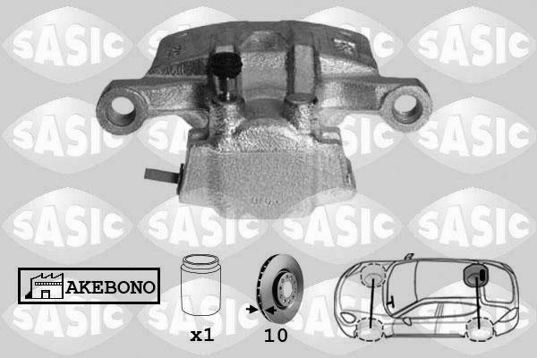 Sasic 6500027 - Тормозной суппорт autosila-amz.com