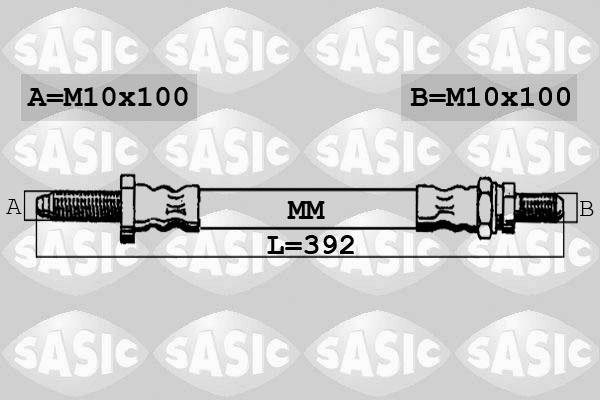 Sasic 6606001 - Тормозной шланг autosila-amz.com