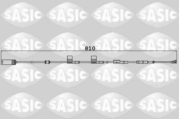 Sasic 6236040 - Сигнализатор, износ тормозных колодок autosila-amz.com